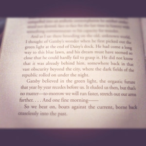 The Great Gatsby Quotes Green Light Love the great gatsby :) great