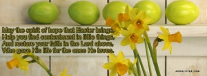 Spirit of Hope that Easter Brings Facebook Cover