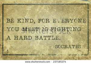 ... Socrates quote printed on grunge vintage cardboard 237185374 by