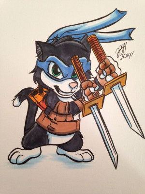 Scratch9 as Leonardo from Teenage Mutant Ninja Turtles by Joshua ...