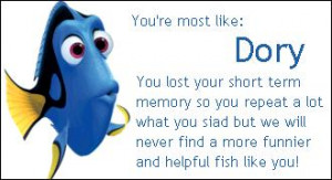 Finding Nemo Dory Quotes