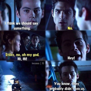 Stiles. no. oh my god - teen-wolf Photo