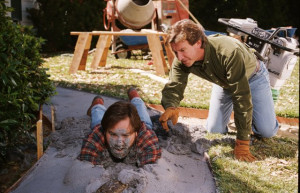 Still of Tim Allen and Richard Karn in Home Improvement (1991)