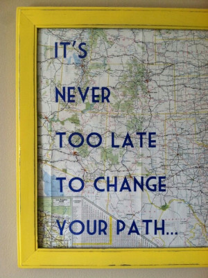 Change your path...