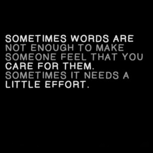 Sometimes words are not enough...