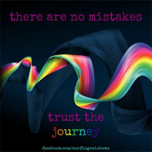 There are no mistakes