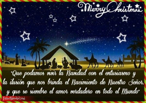 El 25 de Diciembre celebramos la Navidad