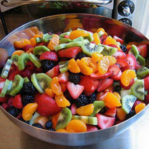 Fresh fruit salad