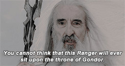 Saruman + best quotes (rest in peace, Sir Christopher Lee)