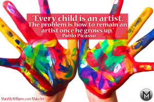 an artist h587k quotes for children playrooms picasso quotes 01