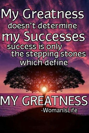 success doesn't equate greatness