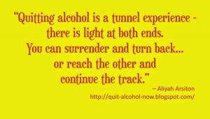 quit alcohol quotes