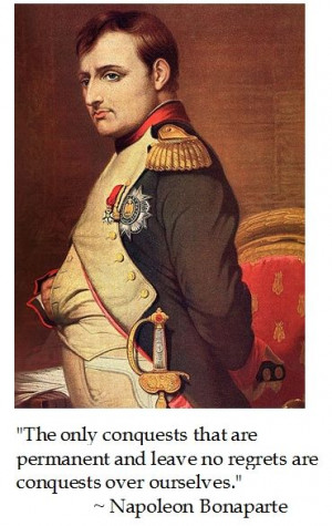 Napoleon Bonaparte on conquests #quotes