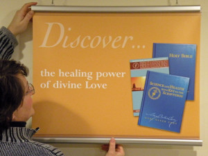 discover the healing power of divine love poster
