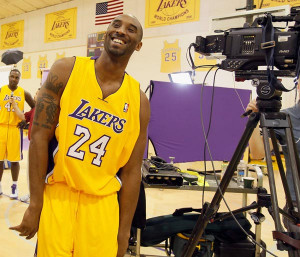 ... Lakers—Bryant is just enjoying the ride and staying in the moment