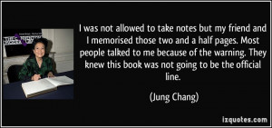 was not allowed to take notes but my friend and I memorised those ...