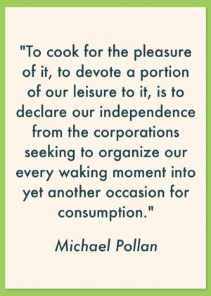 cooking #quotation Diet Motivation, Pollan Cooking, Cooking Quotes ...