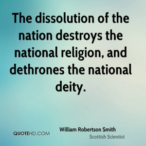 William Robertson Smith Religion Quotes