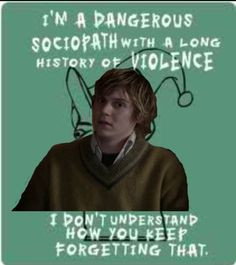 ... horror story quotes | American Horror Story Tate Langdon Quotes More