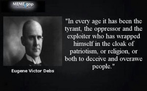Eugene Victor Debs quote. 