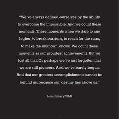 Showing Gallery For Interstellar Tars Quotes