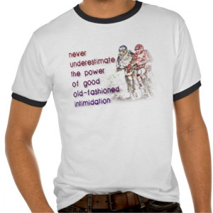 Intimidation Dirt Bike Motocross Shirt Sayings