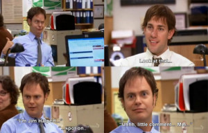 The Office Meme Jim The office jim halpert dwight