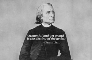 franz liszt mournful yet grand
