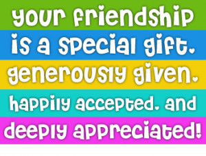 Friendship Keep Smiling Fan