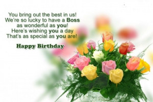 ... Boss As Wonderful As You! Here’s Wishing You A Day That’s As