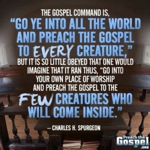 Spurgeon - (Facebook: Preach the Gospel.Org)