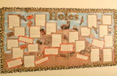 Holes by Louis Sachar - classroom display