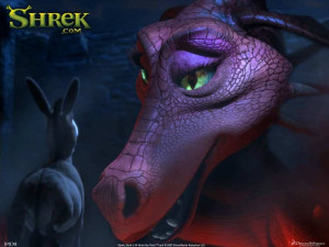 Shrek the Third Dragon Picture Wallpaper - animated movies...