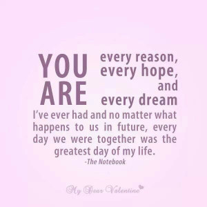 Just Forget Him Quotes The Notebook quotes Just because I can&