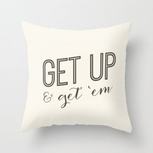 ... Quote Typography Calligraphy Decorative Pillow Cover Text Pillow