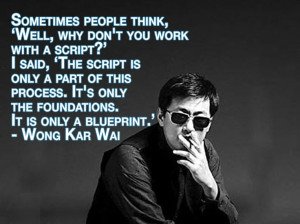 Film Director Quotes - Wong Kar Wai - Movie Director Quotes # ...