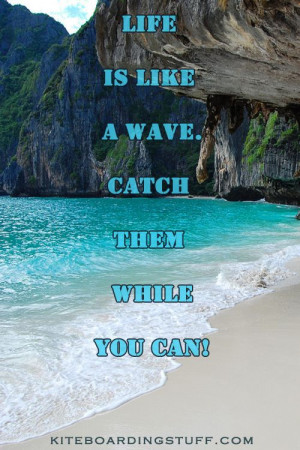 Life is like a wave!