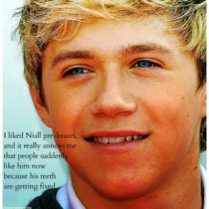 Niall Horan Flawless Okay Teeth Braces Wallpaper