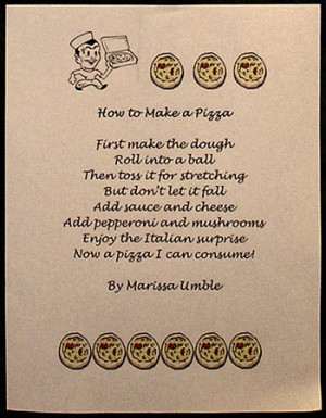 pizza poems