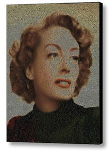 Joan-Crawford-Quotes-Mosaic-AMAZING-Framed-9X11-Limited-Edition-Art-w ...