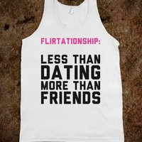 Flirtationship Quotes Flirtationship - text tees