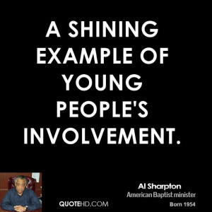 shining example of young people's involvement.