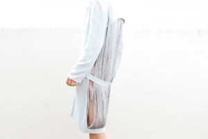 Jil Sander fringe dress SS 09