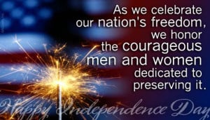 4th of July Military Quotes