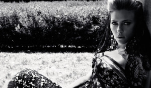 Scarlett Johansson steps behind the camera