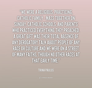 Catholic Quotes About Family