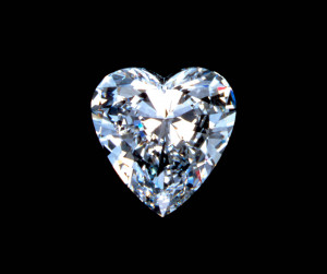 Heart Shaped Diamond - diamonds Picture