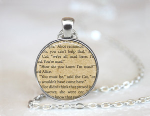 Cheshire Cat Quote, Alice in Wonderland Quote, Alice in Wonderland ...