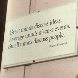 Great minds