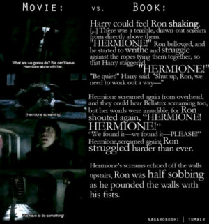 Harry Potter Book vs Movie